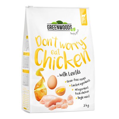 Greenwoods Adult Economy Pack 3 x 3 kg
