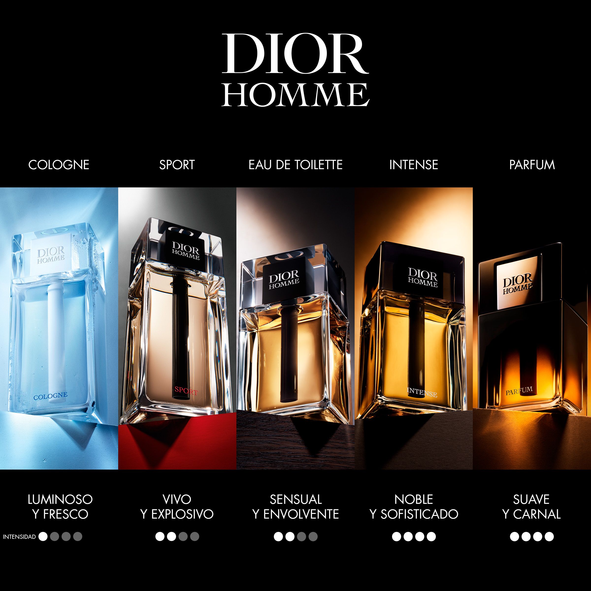 DIOR HOMME Köln Parfumi za moške