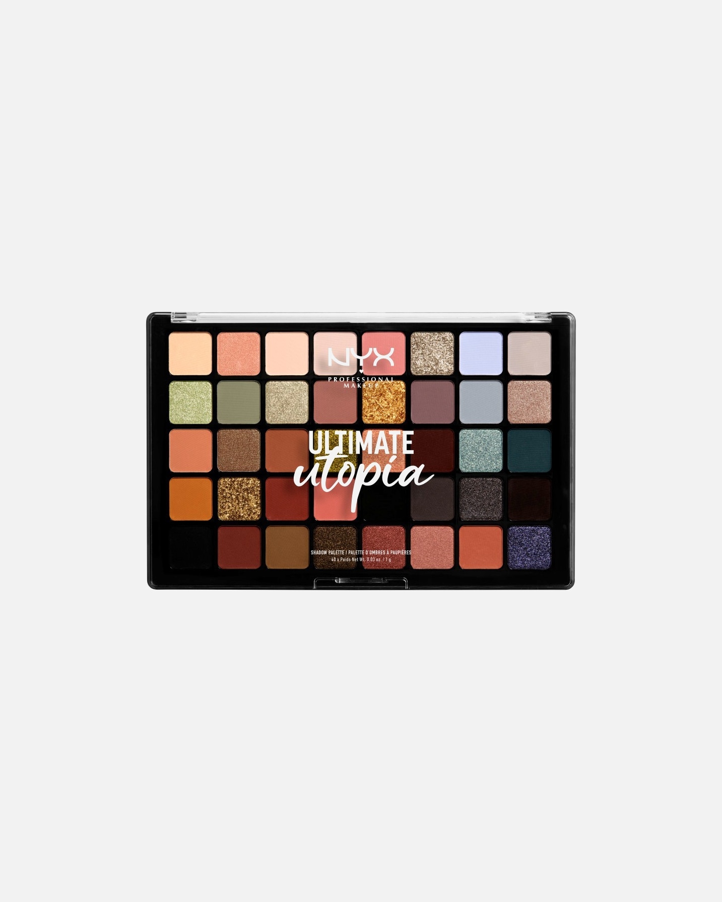 NYX Professional Makeup Oogschaduw Pride Makeup Ultimate Utopia Oogschaduw - 40 g