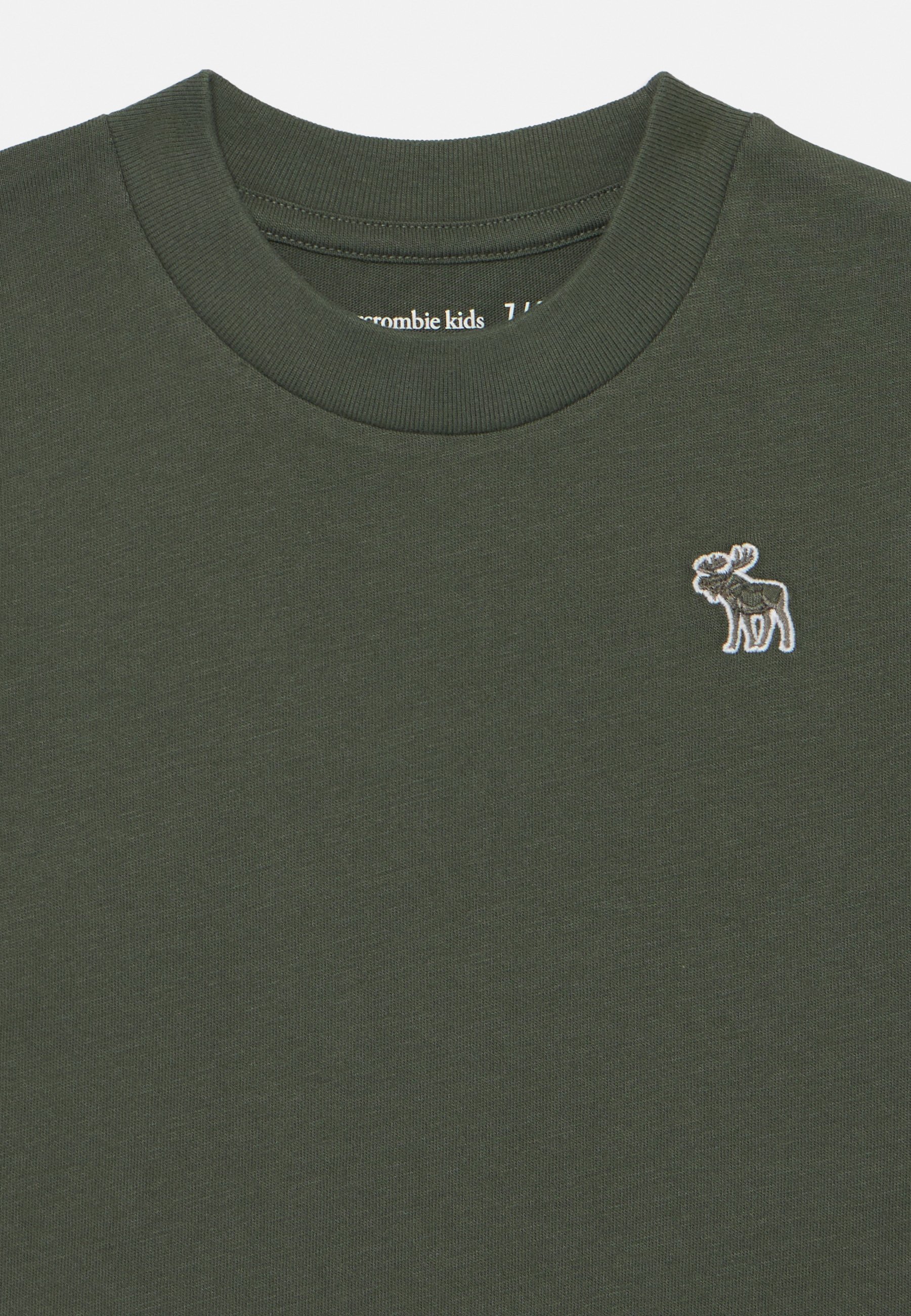 Abercrombie & Fitch TEE 3 PACK - Koszulka basic - tymianek