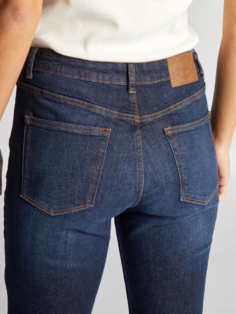 Calça jeans slim tamanho 30L - AZUL