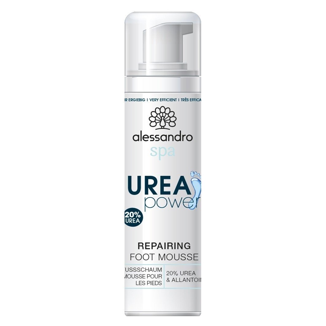 Alessandro krema za stopala Spa Urea Power – Regenerirajuća pjena za stopala – 125 ml