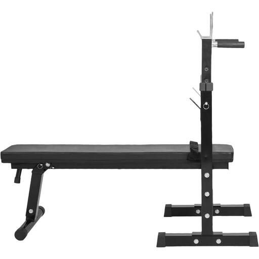 Conjunto de banco de musculação em vinil Gorilla Sports de 100 kg