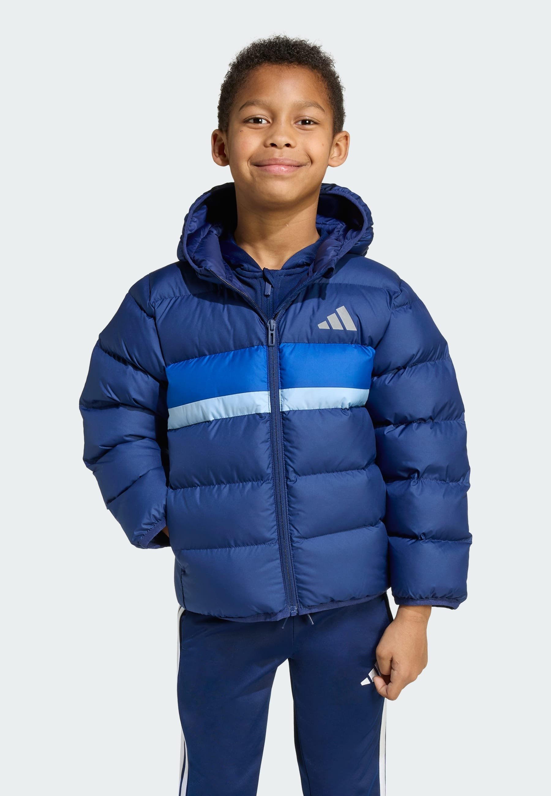 adidas Performance -talvitakki - tummansininen, kuninkaallinen, hehkuvansininen