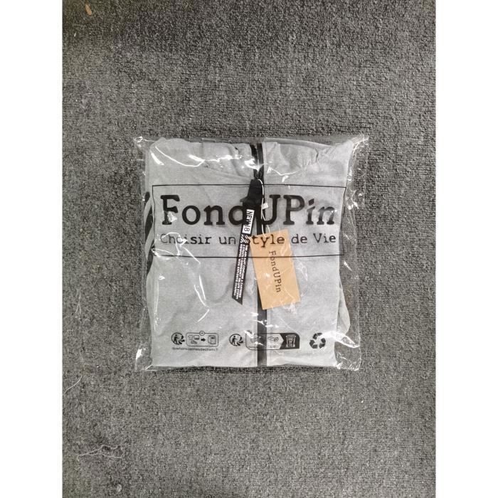 Chándal para hombre - Deportivo informal, corte ajustado - Gris - Transpirable - Manga larga - Bádminton
