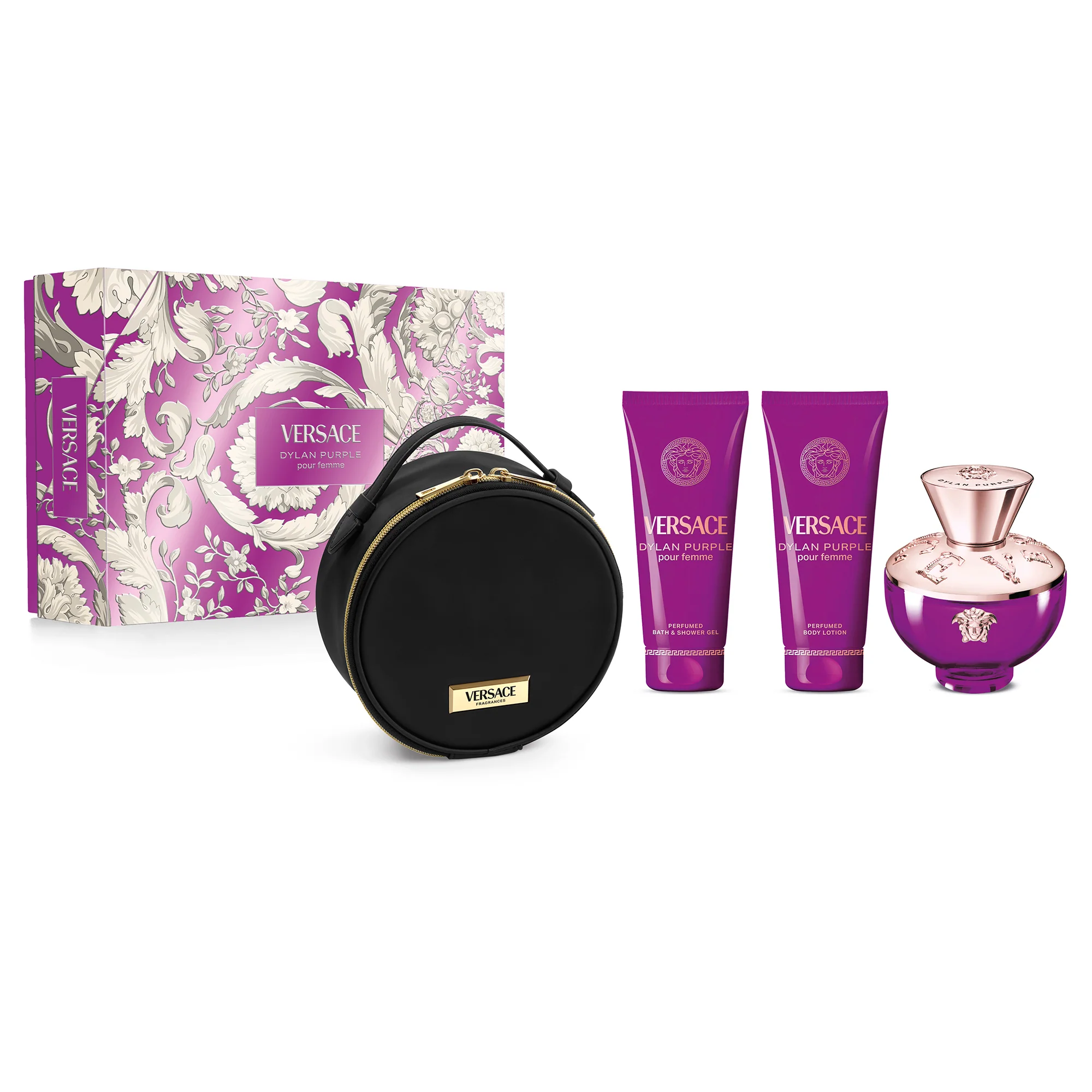 Versace Pour Femme Cofanetto Regalo Dylan Purple - Cofanetto Profumo Donna, Eau de Parfum