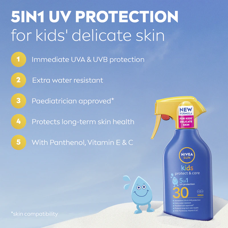 NIVEA SUN Kids opaľovací krém pre deti SPF 30