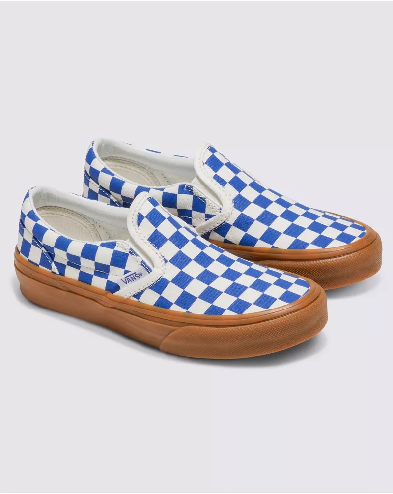 Kids Classic Slip-On Checkerboard Shoe