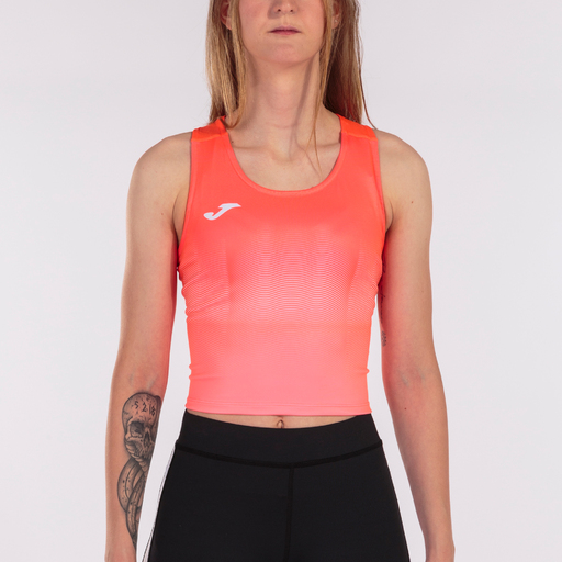 Top Joma Elite Vii Coral Fúor Blanco