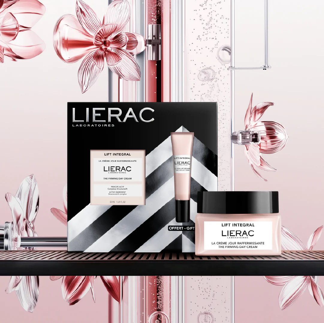 Lift Integral Coffret Natale Crema Giorno + Lift Integral Occhi - Cofanetto Antirughe, Crema viso giorno antirughe