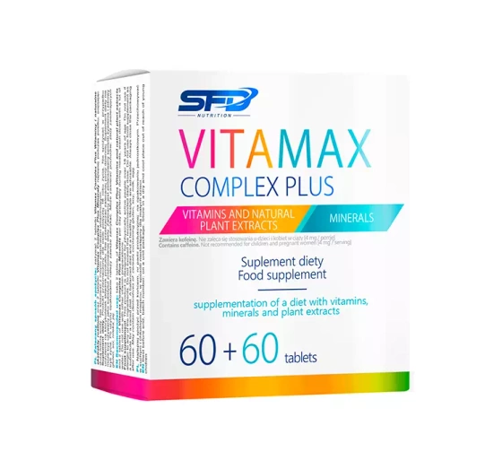 SFD Vitamax Complex Plus suplement diety w postaci tabletek 60 60 tabletek