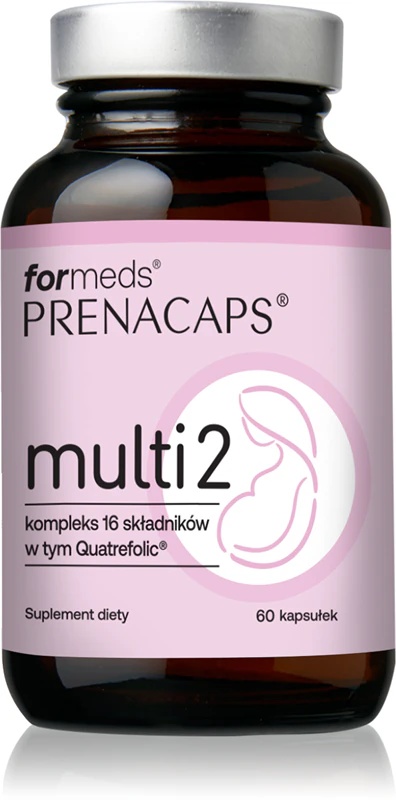Prenacaps multi2 multivitaminsko prehransko dopolnilo za nosečnice