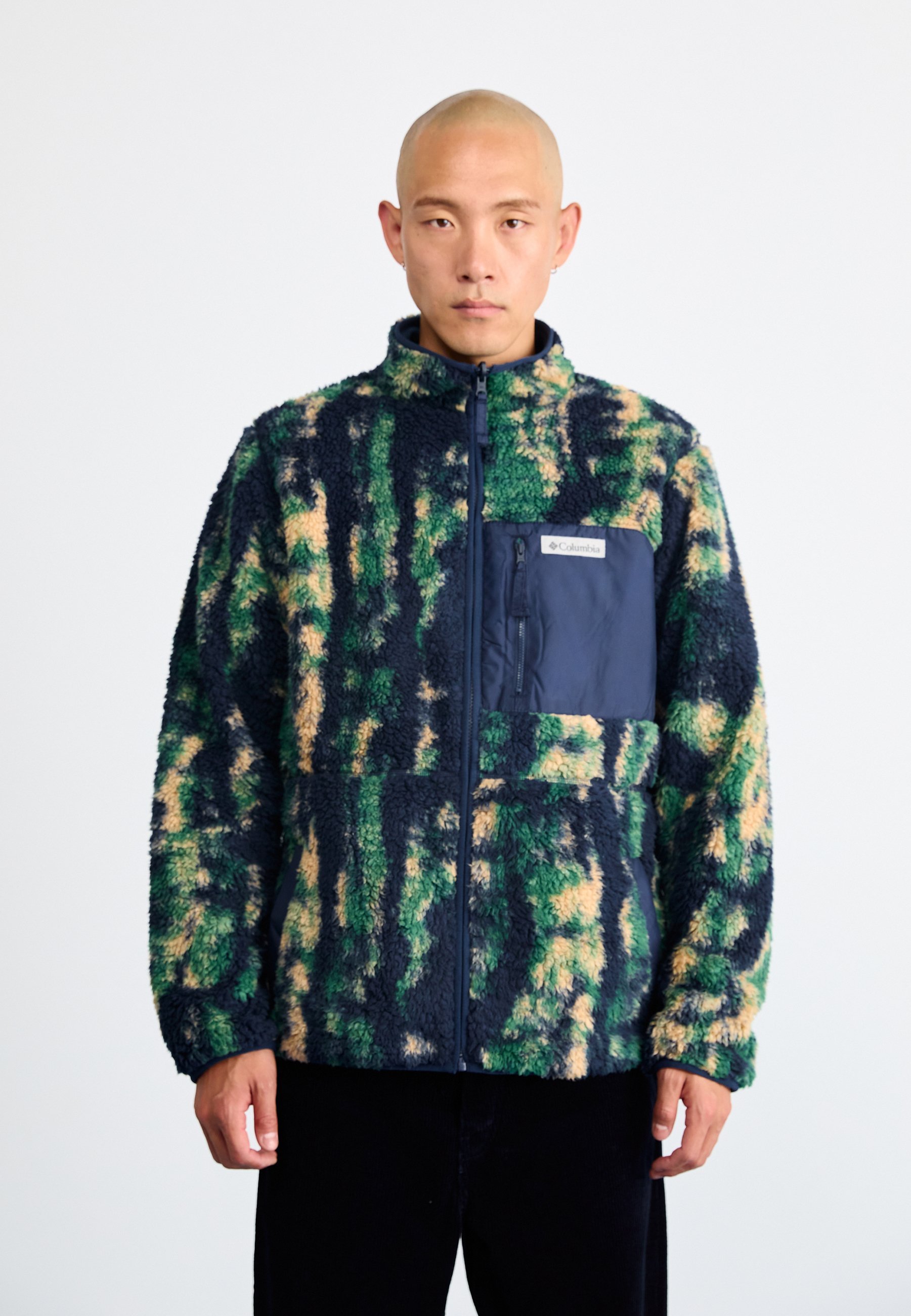 Veste polaire réversible Columbia WINTER PASS™ - bleu marine universitaire