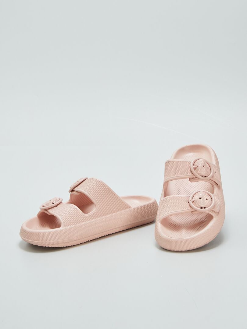 Mules com fivelas - ROSA