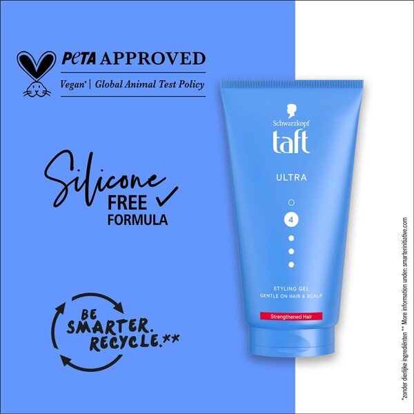Taft Ultra Level 4 gél na vlasy 150ml