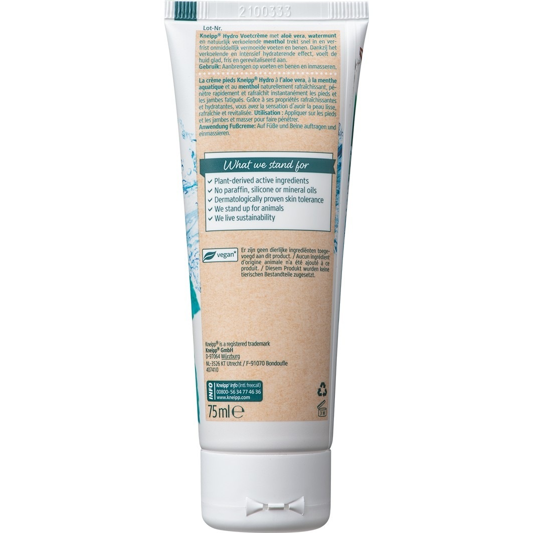 Kneipp hidro krema za stopala - 75 ml