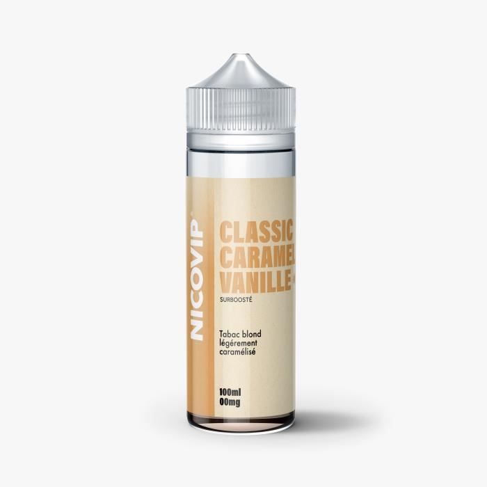 Nicovip Classic Caramel Vanilla E-Liquid 100ml - 6mg