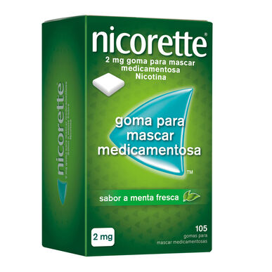 Nicorette Nicorette 105 purukumia Nikotiini 2 mg Minttu 105 purukumia 105 purukumia