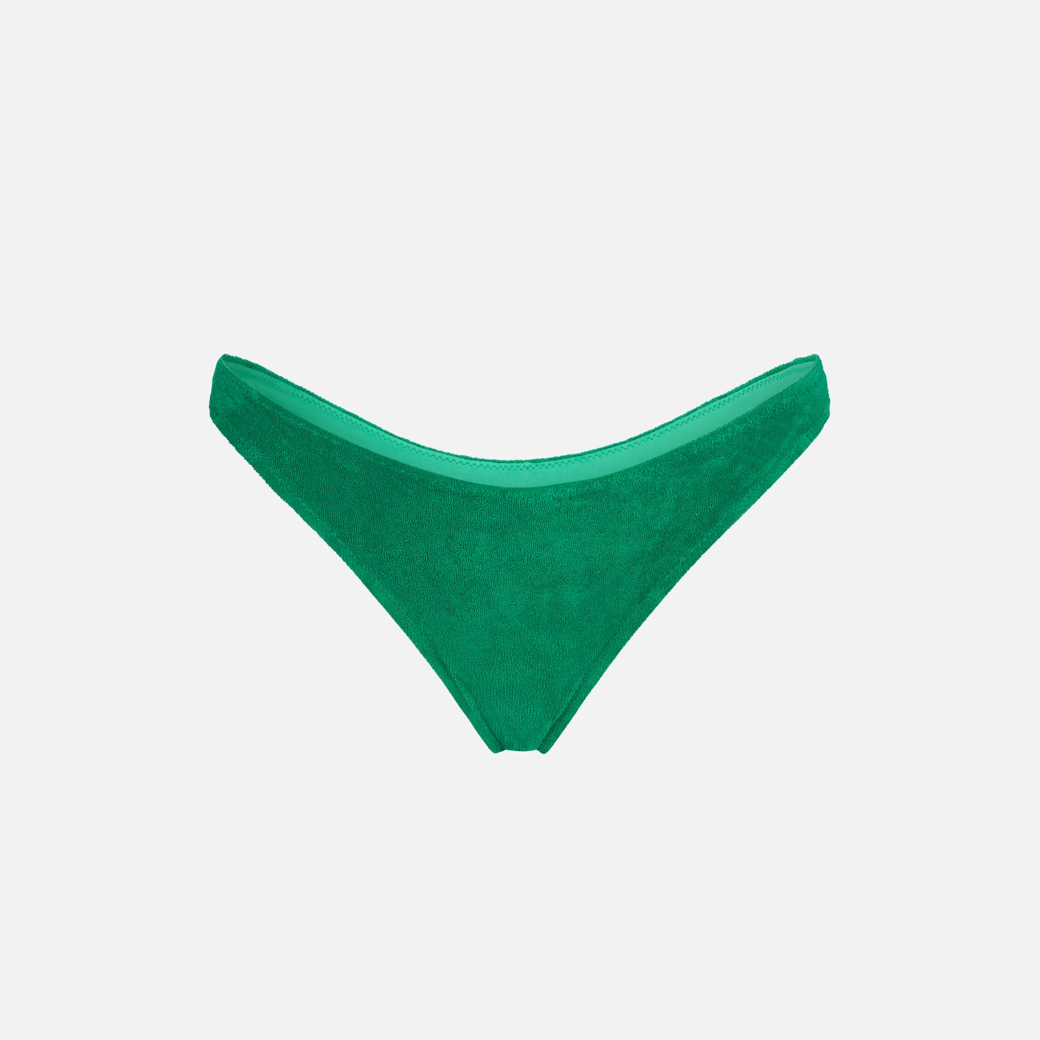 Braguitas de baño de mujer de corte alto con esponja