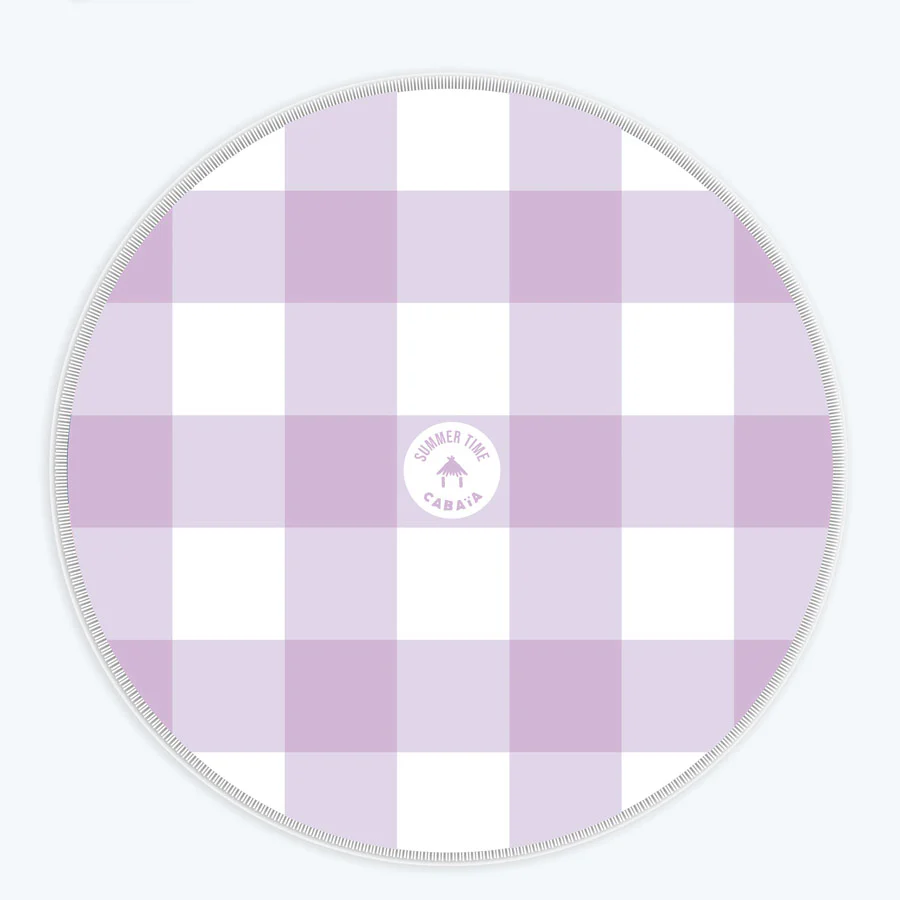 Serviette ronde Atoll Ari