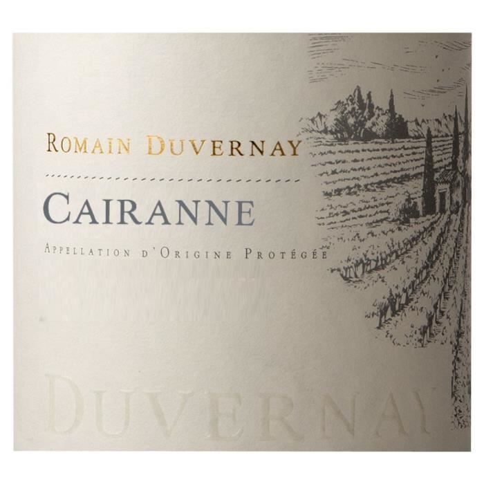 Romain Duvernay 2022 Cairanne - White wine from the Rhône Valley