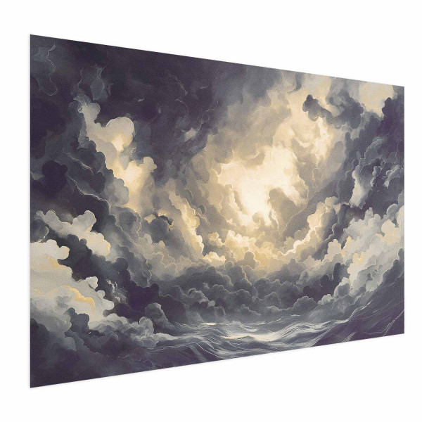 Plakat Gra światła 30x21 cm