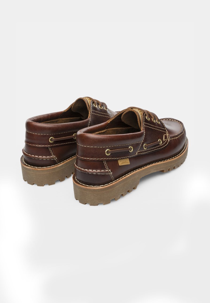 Camper NAUTICO - Buty żeglarskie - brązowe