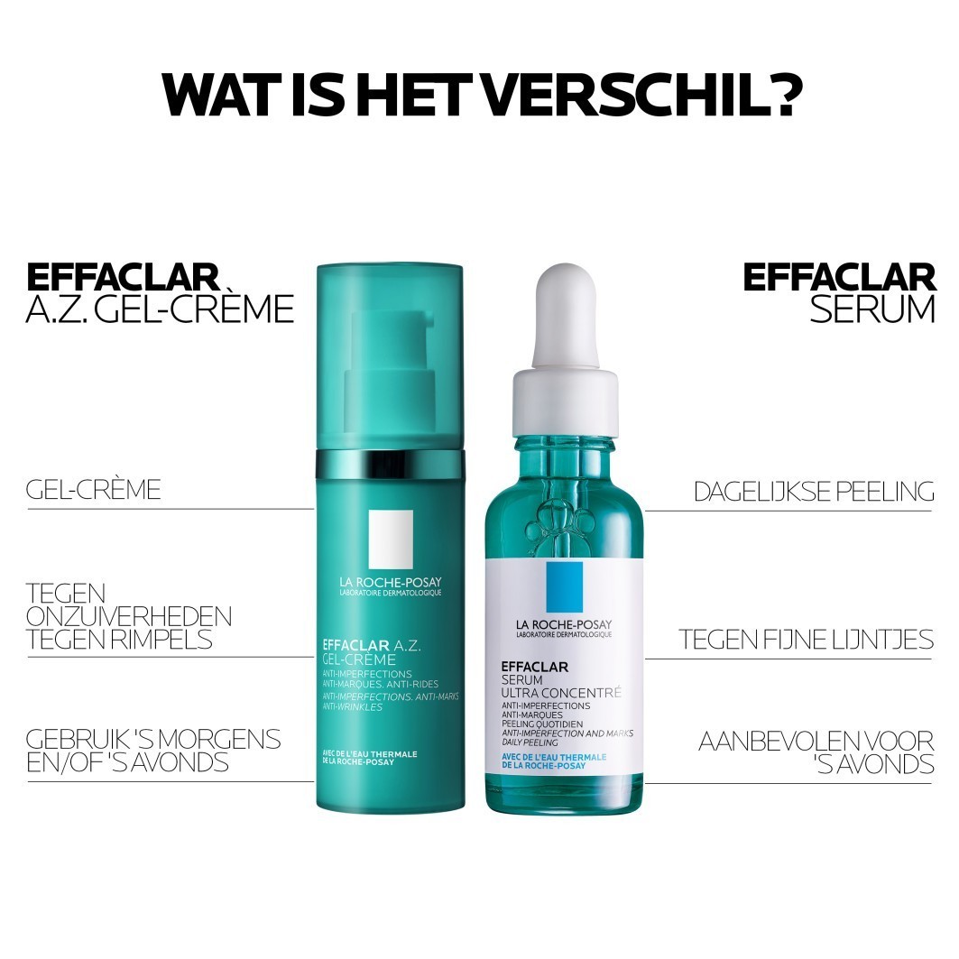 La Roche-Posay Anti-Blemish Care Effaclar AZ gēls-krēms – 40 ml