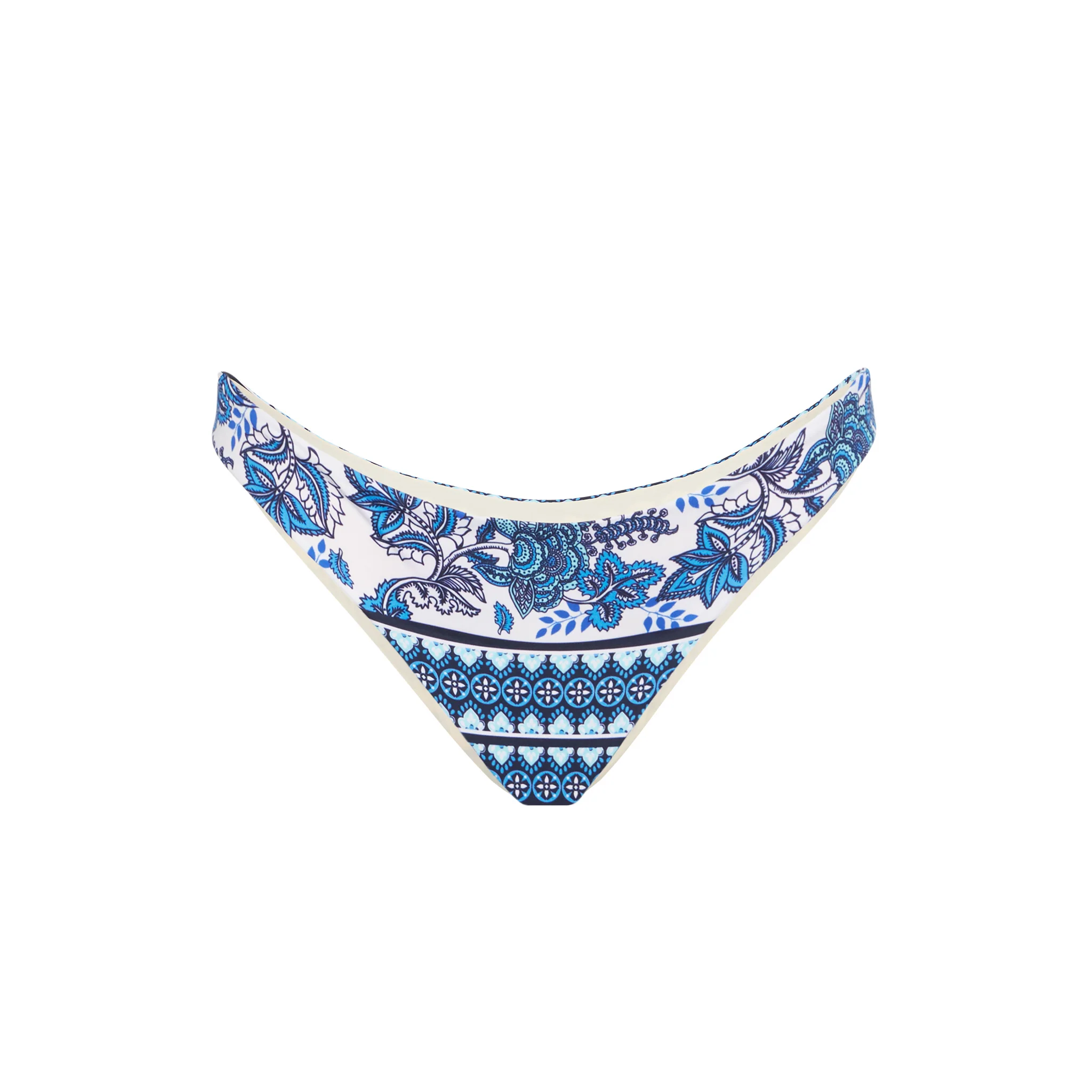 Braguita de baño femenina con estampado gitano