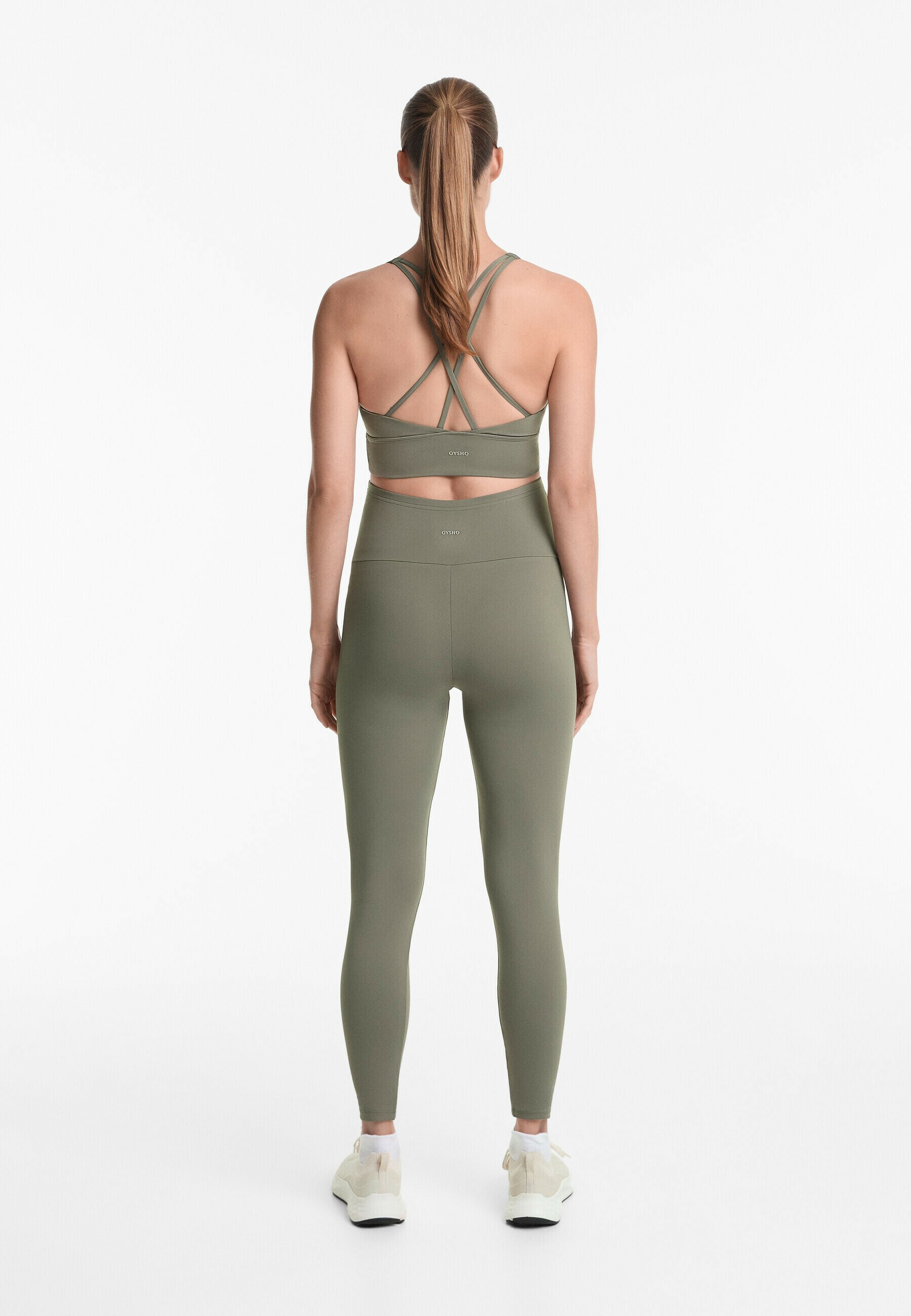 Leggings de grossesse OYSHO COMFORTLUX 65 cm - kaki