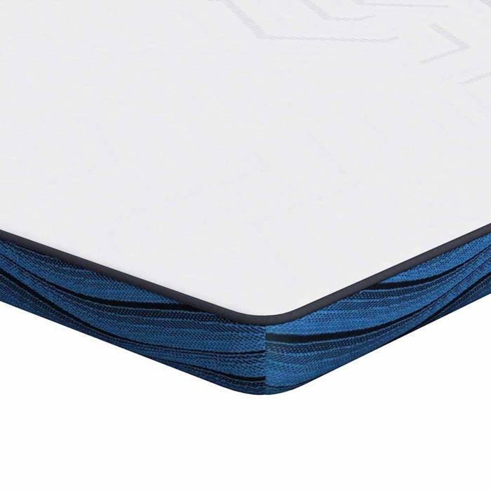 Cubrecolchón de espuma viscoelástica - vidaXL - 140x200x6 cm - Blanco - Tejido jacquard - Espuma viscoelástica