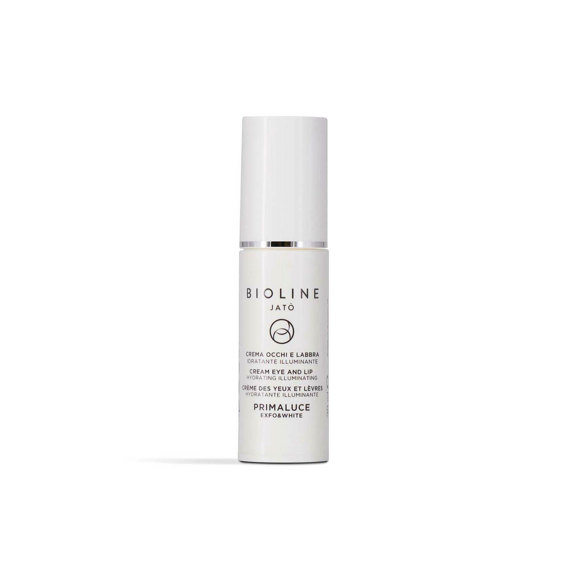 Cremă hidratantă iluminatoare pentru ochi și buze Primaluce 30 ml - Bioline Jatò