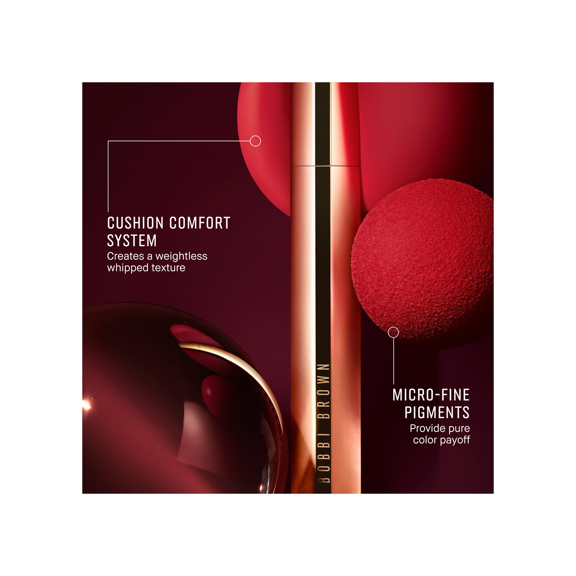 Bobbi Brown Luxe matt folyékony rúzs 14 Bordó -
