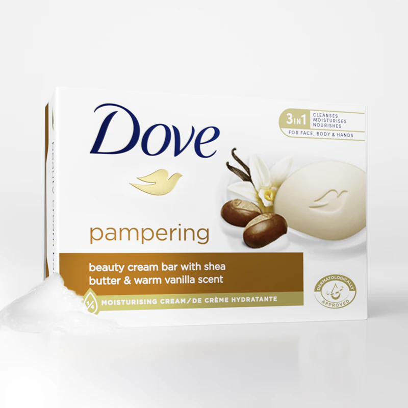 Dove Purely Pampering Shea Butter & Vanilla Creamy Cleansing Tablet