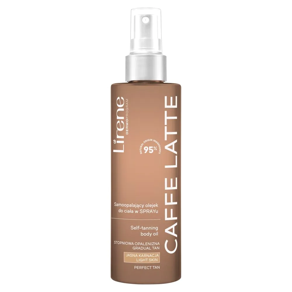 Lirene Perfect Tan Samoopalający Olejek do ciała Caffe Latte