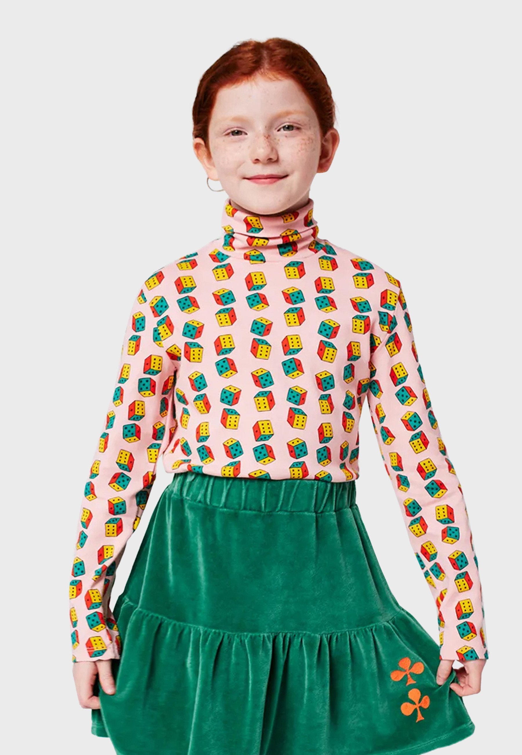 Bobo Choses DICES UNISEX - Top met lange mouwen - lichtroze