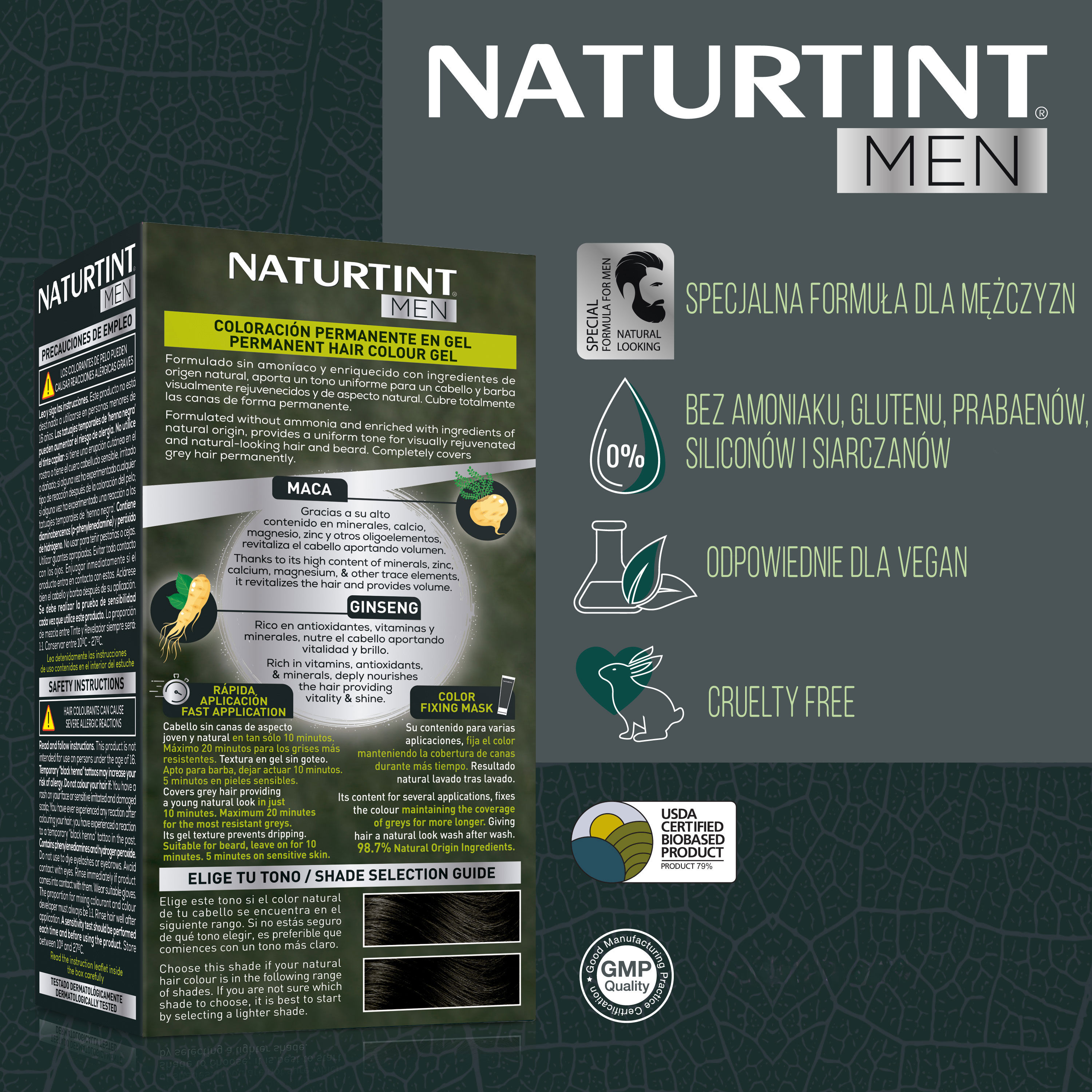 Naturlig farve MÆND