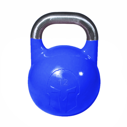  Gladiatorfit gietijzeren wedstrijdhalter met reliëflogo, 12 kg