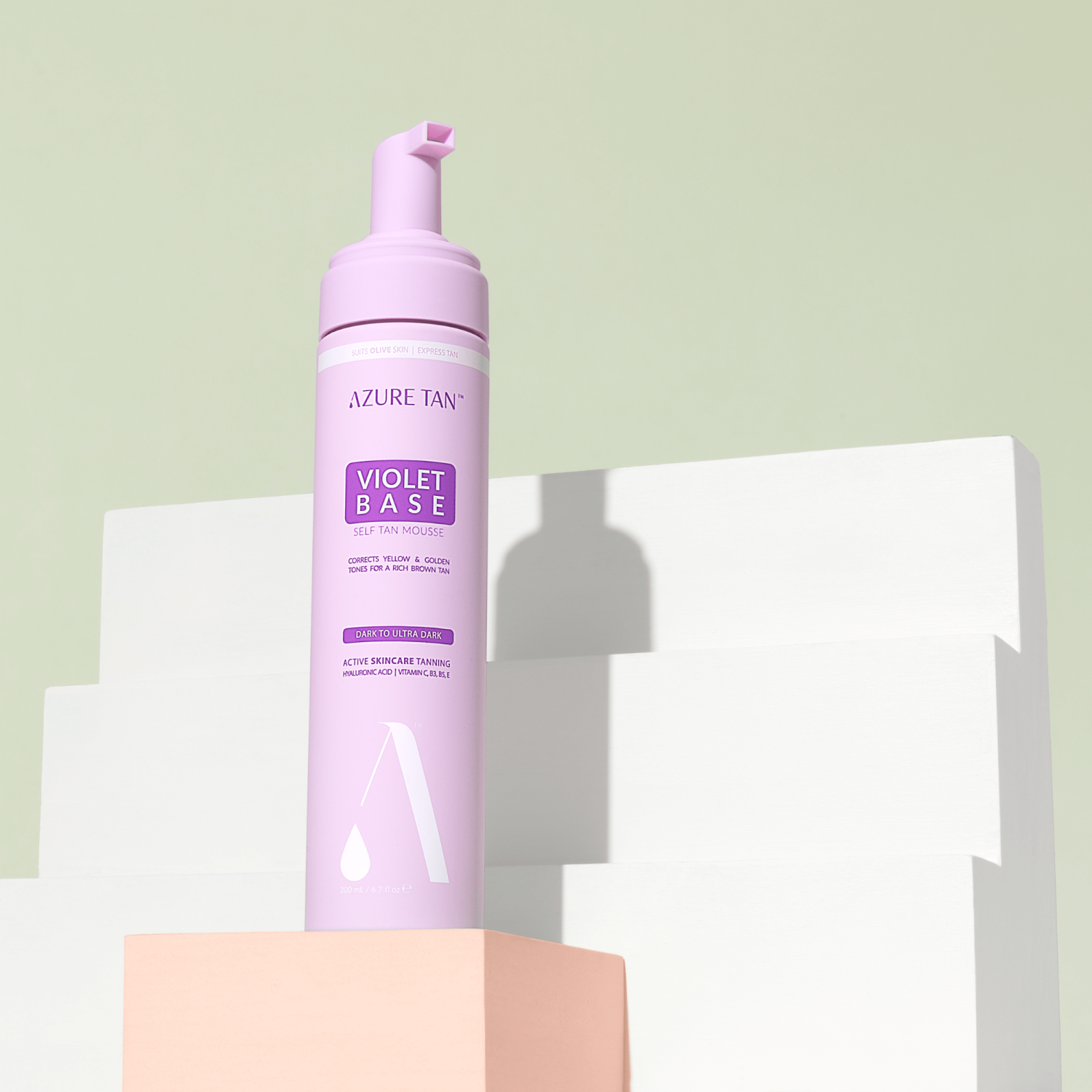 Base viola azzurro-marrone