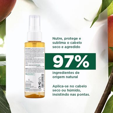 Klorane Mango Ernæringsolje for tørt hår 125ml