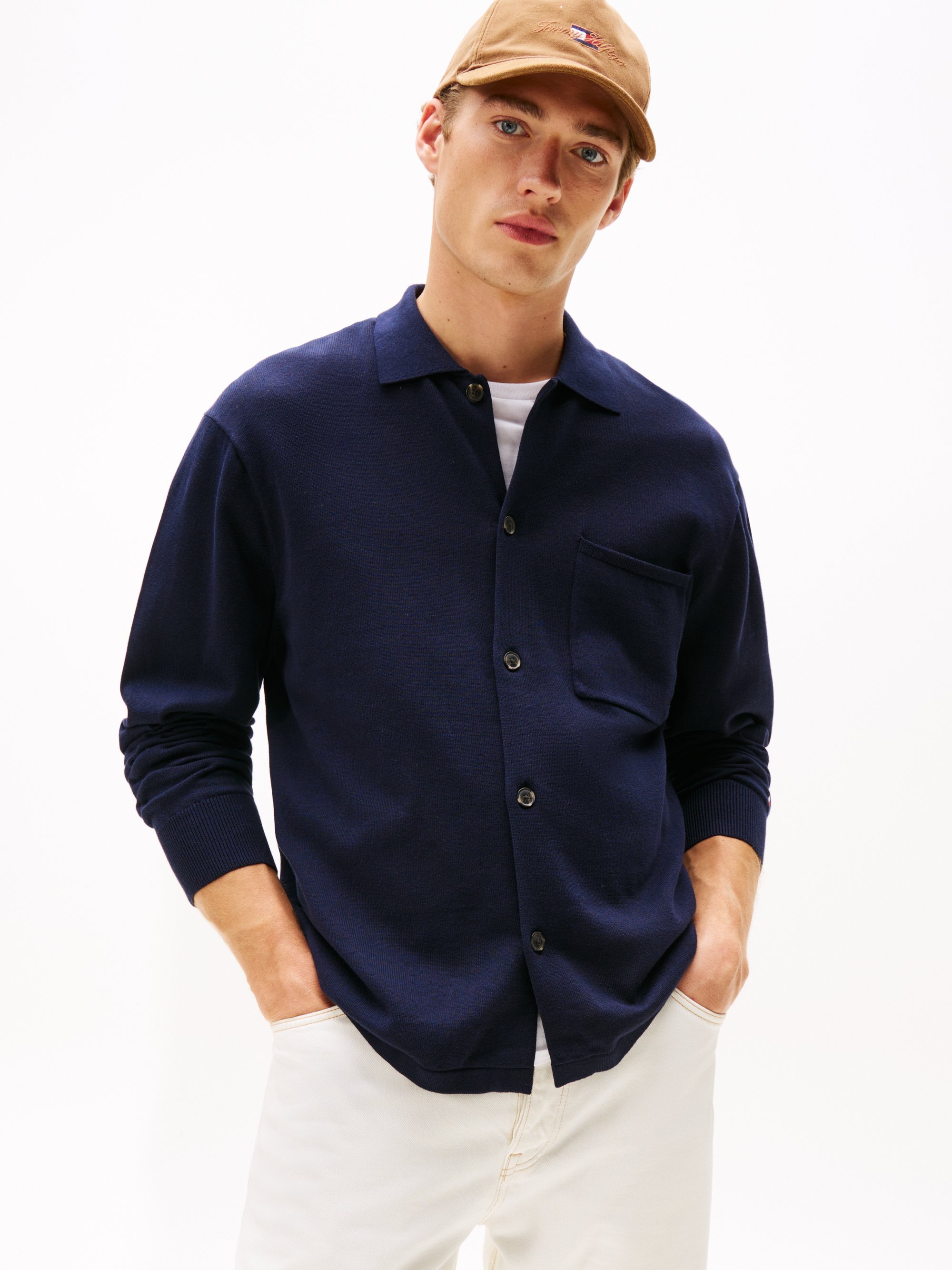Tommy Hilfiger ESSENTIAL - Cardigan - Desert Sky
