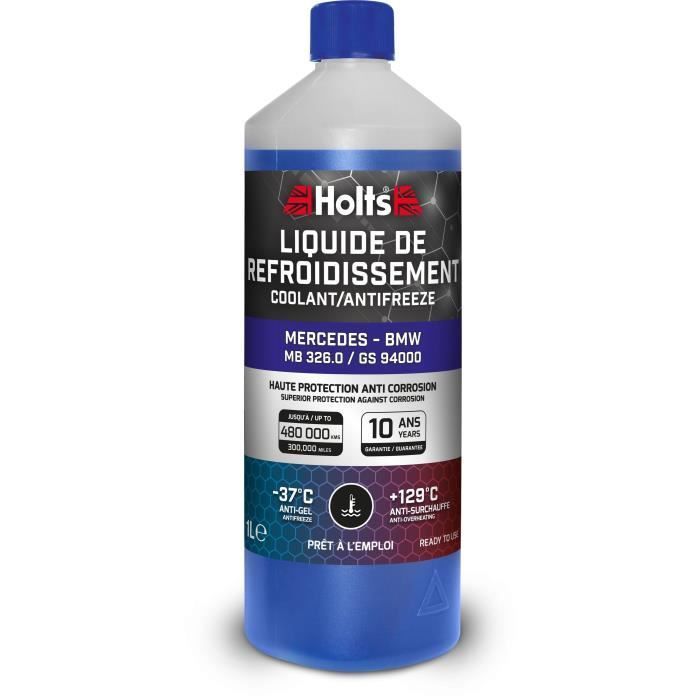 Liquido di raffreddamento - HOLTS - HAFR0007B - Specifico per Mercedes - BMW 325.0 / GS94000 1L
