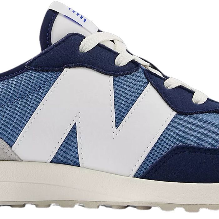 Boys' Shoes - NEW BALANCE - 327 - Blue - Lace-up - Textile