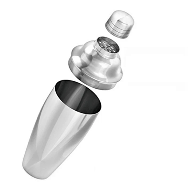Shaker Cobbler 3 Częściowy 750 Ml Srebrny Połysk