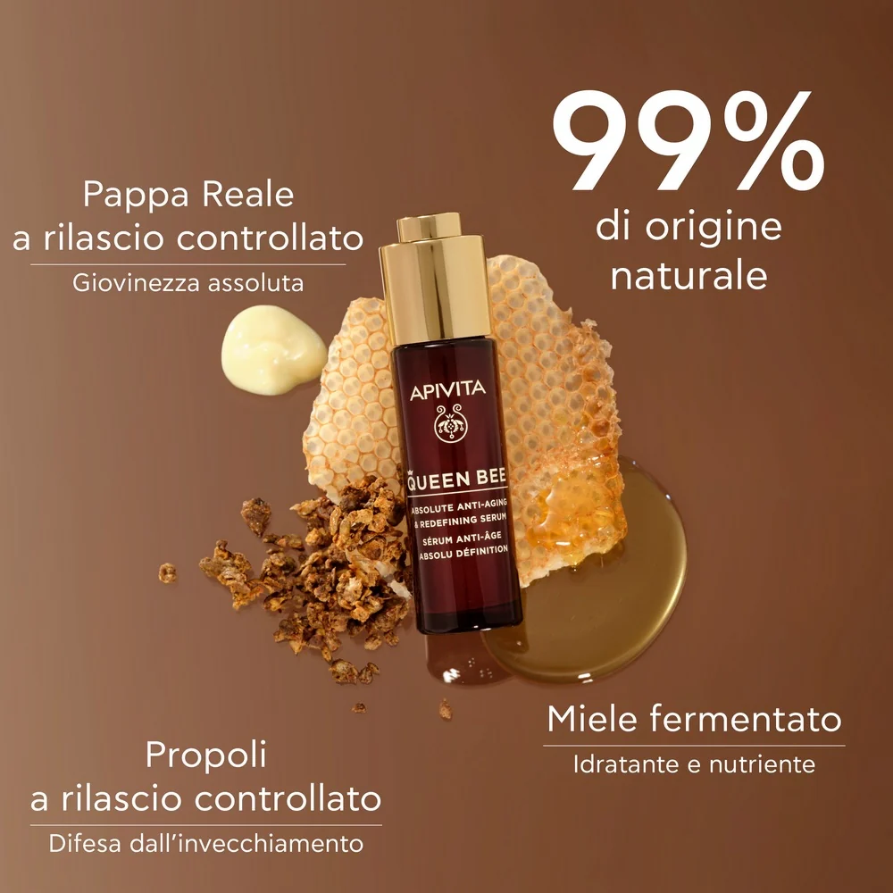 Queen Bee Siero Anti-età Assoluto e Rassodante - Siero viso antirughe