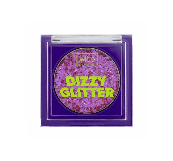 Wibo Dizzy Glitter brokatowy cień do powiek 3 Fioletowy 2 g