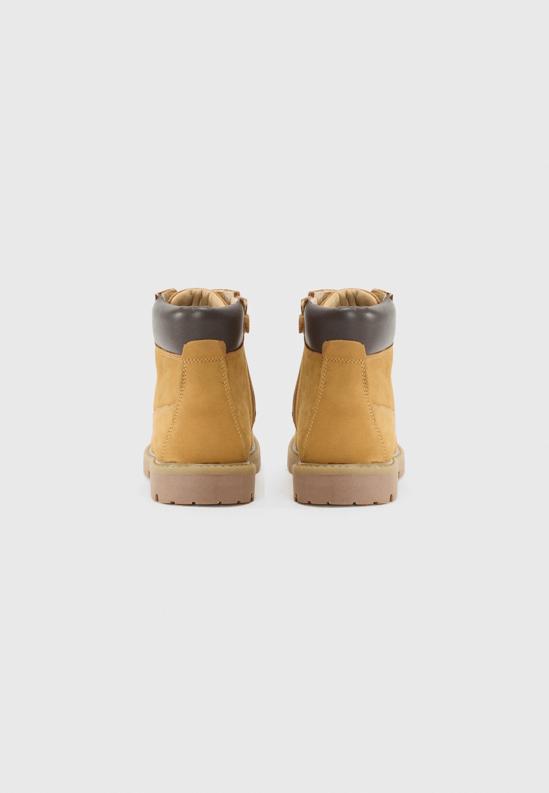 Friboo LEATHER - Stivaletti stringati - marrone chiaro