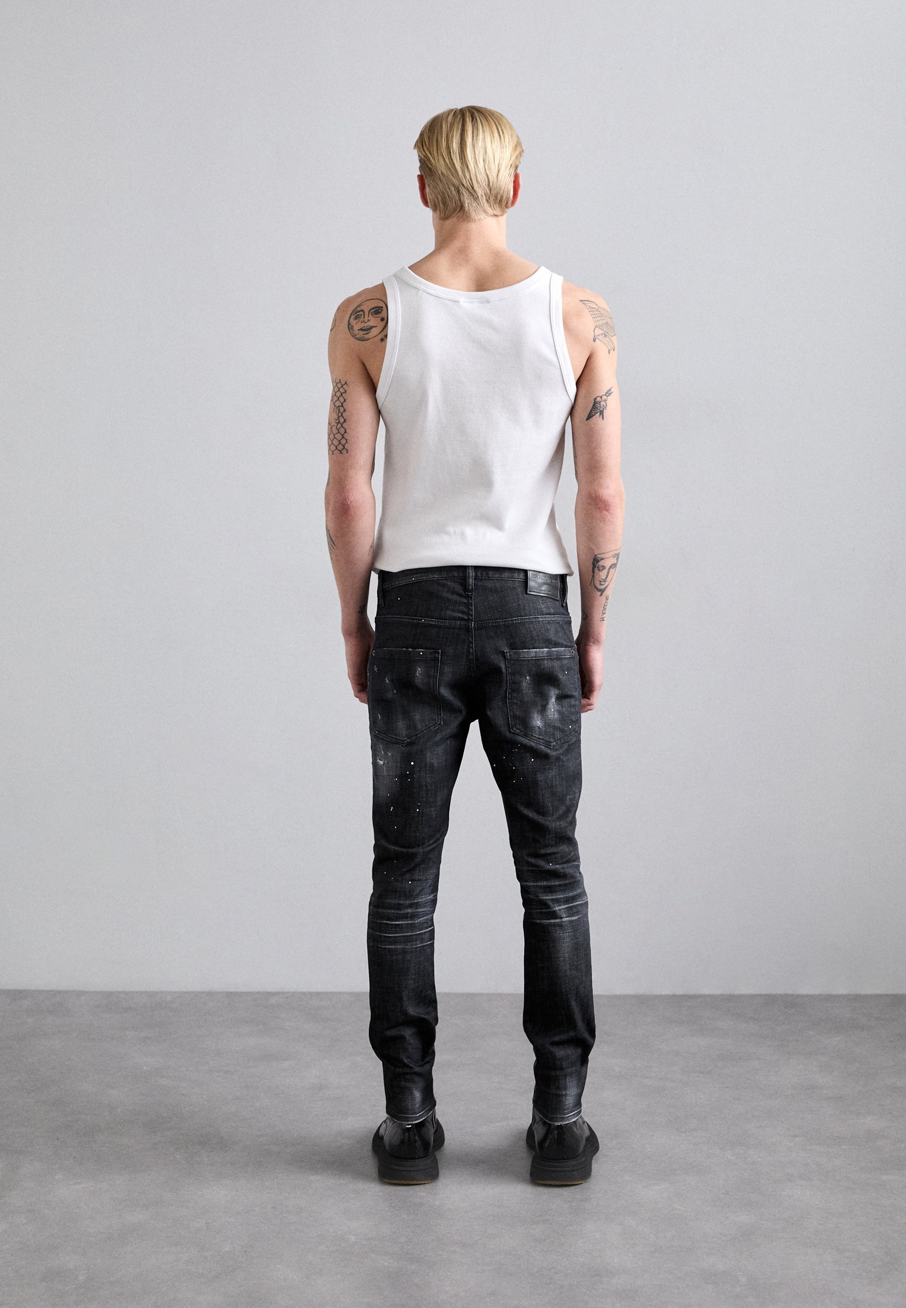 DSQUARED2 ICON 5 POCKETS - Slim fit jeans - zwart