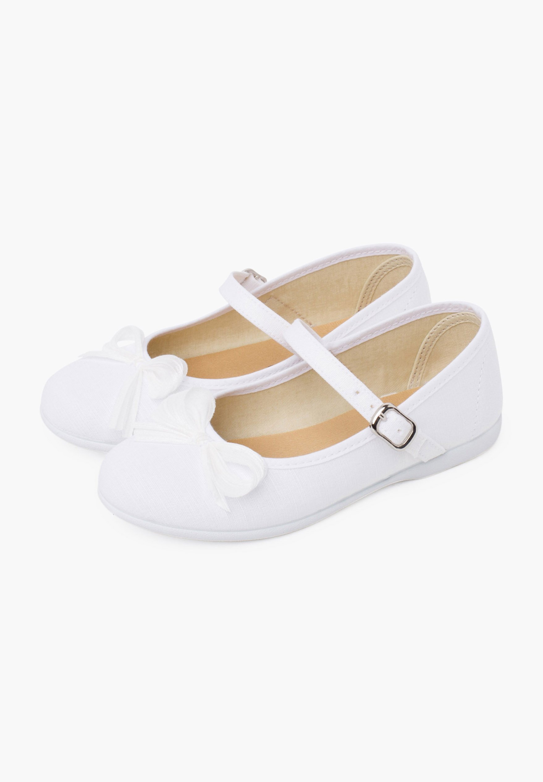 Pisamonas MERCEDITAS LAZO BRILLO PERCARADO - Babyschuhe - weiß