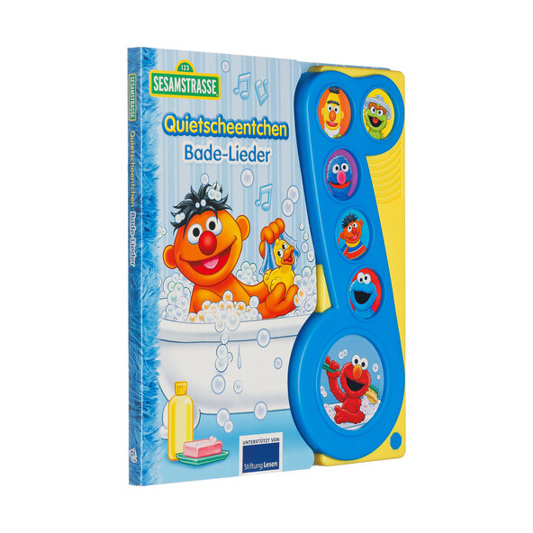 Σετ βιβλίων Sesame Street, εικονογραφημένο βιβλίο και ηχητικό βιβλίο